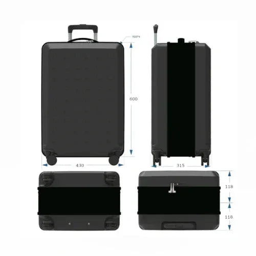 Dimensions of a SeatCase when expanded